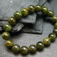 Vesuvianite Idocrase Genuine Bracelet ~ 7 Inches ~ 10mm Round Beads