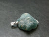 Grandidierite Silver Pendant From Madagascar - 1.2" - 6.14 Grams