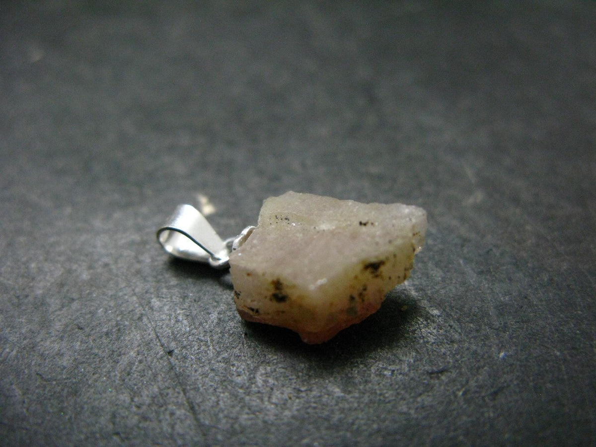 Rare Large Pezzottaite Pink Beryl 925 Silver Pendant from Madagascar - 4.85 Carats - 0.7"