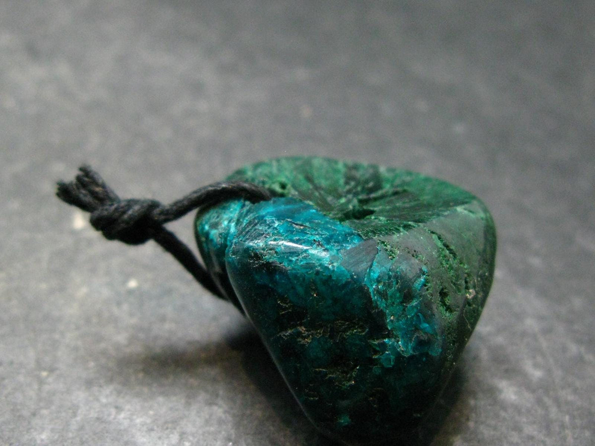 Dioptase Metal Free Pendant from Congo - 19.0 Grams - 1.1"