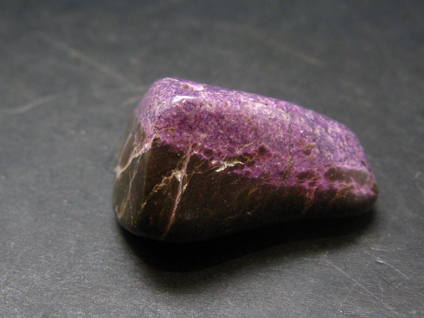 Rare Purple Tumbled Stichtite From Russia - 1.4"