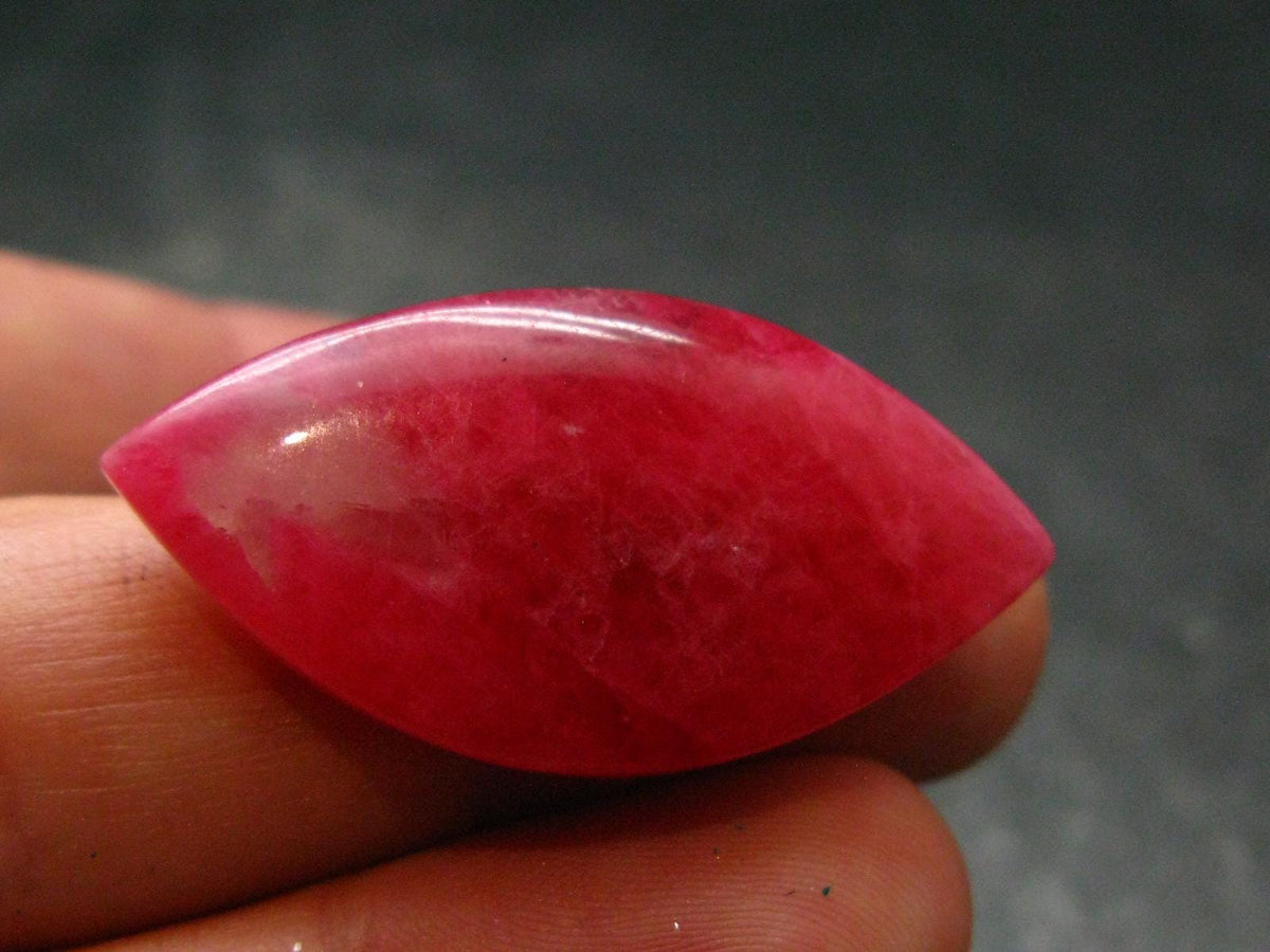 Extremely Rare Gem Rhodonite Cabochon From Brazil - 35.55 Carats