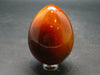 Carnelian Agate Egg From Madagascar - 2.1"