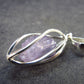 Purple Scapolite Pendant in SS From Afghanistan - 1.3" - 2.57 Grams