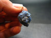 Azurite Nodule Crystal Sterling Silver Pendant from Russia - 1.2" - 9.07 Grams