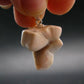 Natrolite Sterling Silver Pendant Necklace From Indonesia - 1.2" - 4.42 Grams