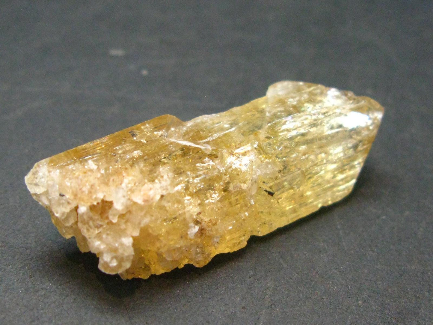 Imperial Topaz Crystal From Zambia - 1.3" - 35.20 Carats