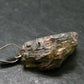 Andalusite Crystal Pendant In Sterling Silver From Brazil - 1.0" - 2.55 Grams