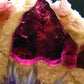 Stunning Tourmaline & Lepidolite in Quartz Slice From Russia - 4.6"