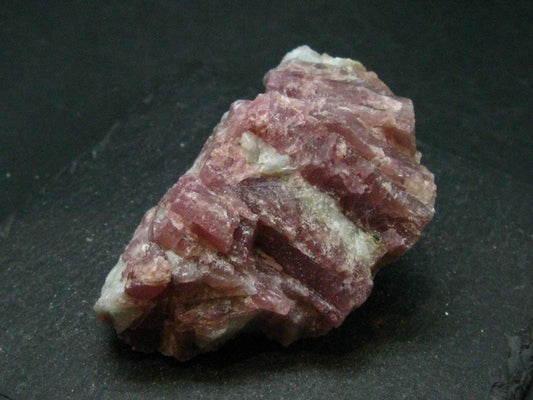 Pink Tourmaline In Quartz Cluster From Brazil - 2.4"