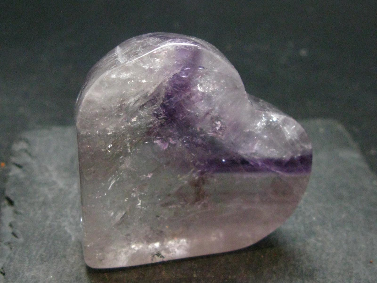 Amazing Natural Amethyst Heart from Brazil - 2.0" - 66.61 Grams