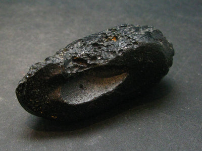 Rare Large Black Tibetan Tektite Tumbled Stone from Tibet - 2.2" - 42.03 Grams