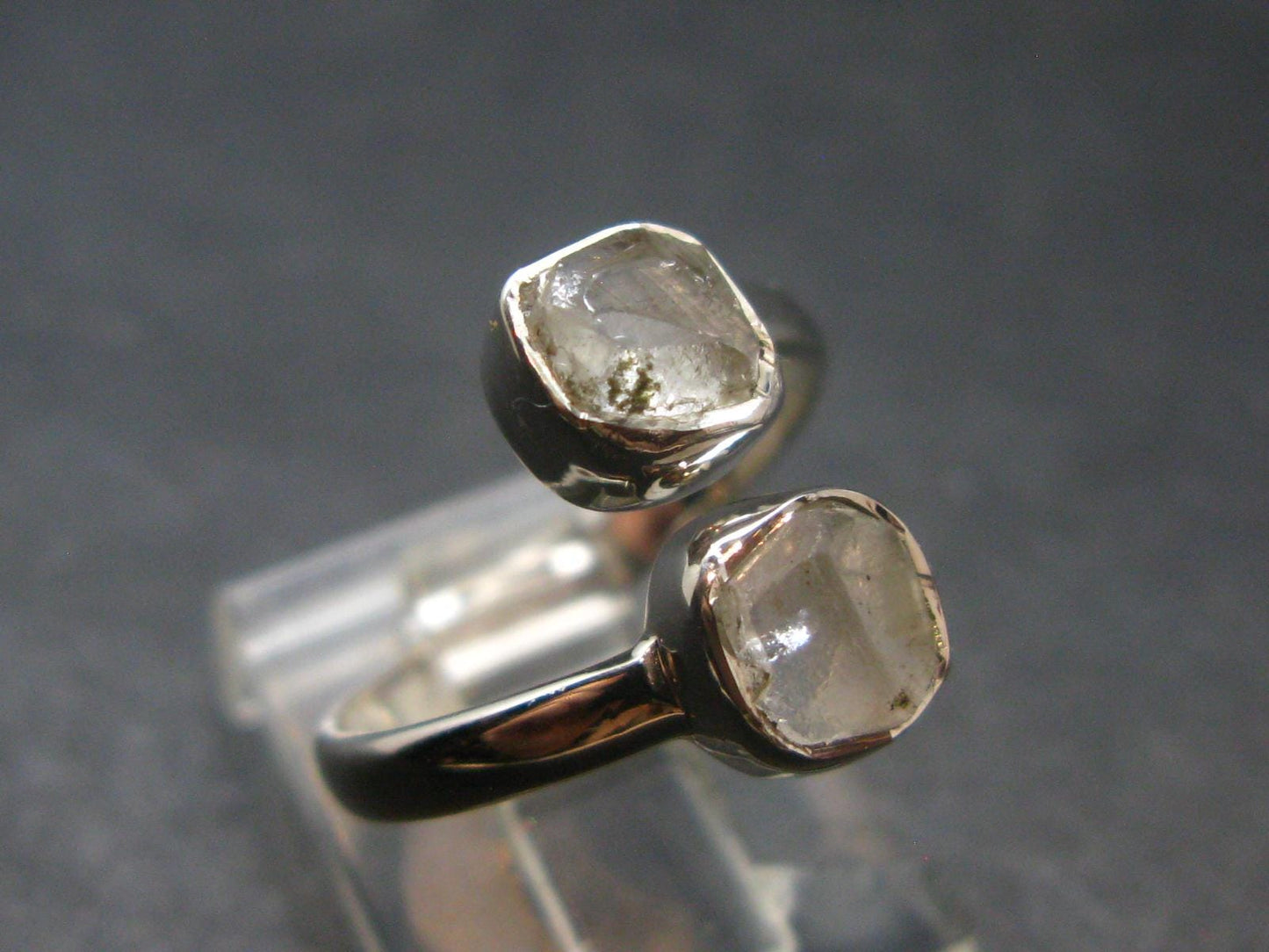 Phenakite Phenacite Sterling Silver Size 7 Ring from Russia - 2.30 Grams