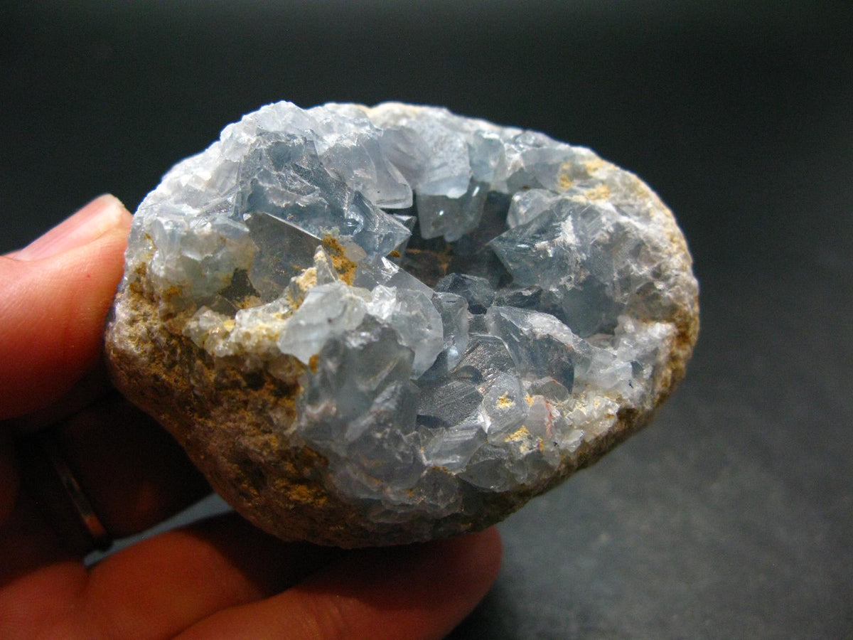 Natural Sky Blue Celestite Celestine Cluster from Madagascar - 2.5" - 186.65 Grams