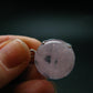 Pink Morganite Silver Pendant From Brazil - 1.1" - 6.23 Grams