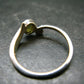 Cute Gem Moldavite Sterling Silver Ring From Czech Republic - Size 6.5 - 1.58 Grams