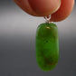 Chrysoprase Silver Pendant From Australia - 1.1" - 3.00 Grams