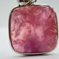Cobalto Calcite Silver Pendant Pink Crystal Gemstone Natural Stone Jewelry Gift