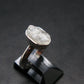 Natrolite Silver Ring From Russia - 2.0 Grams - Size 8