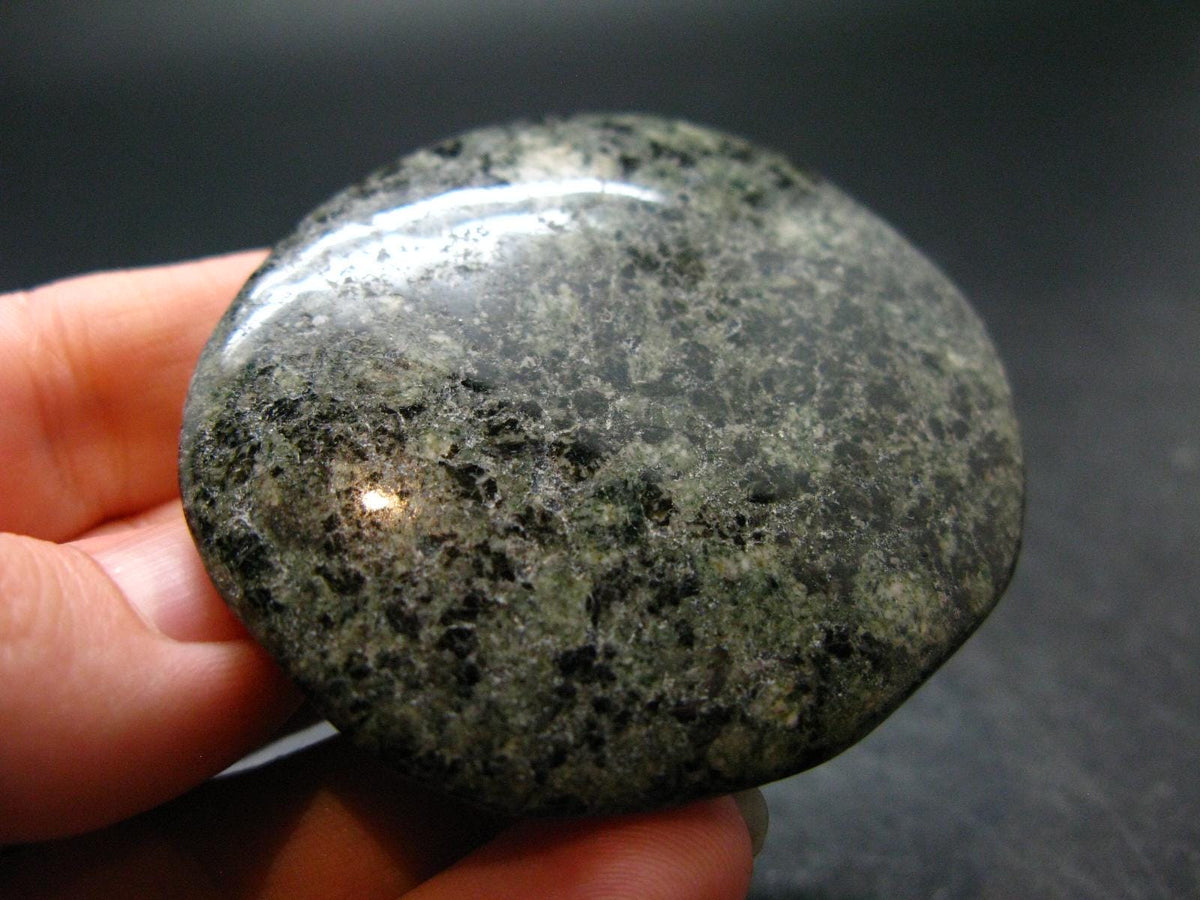 Rare Stonehenge Preseli Bluestone Tumbled Crystal From Wales UK - 2.1" - 41.59 Grams