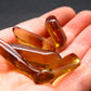 Nice Lot Of 5 Untreated Unheated Citrine Tumbled Stones from Zambia - 14.5 Grams