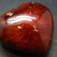 Carnelian Agate Heart From Madagascar - 2.2"