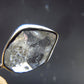 Natural Herkimer Diamond Silver Set From New York - 5.6 Grams