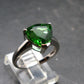 Helenite Gaia Stone Gem Sterling Silver Ring From Washington - Size 7 - 1.95 Carats