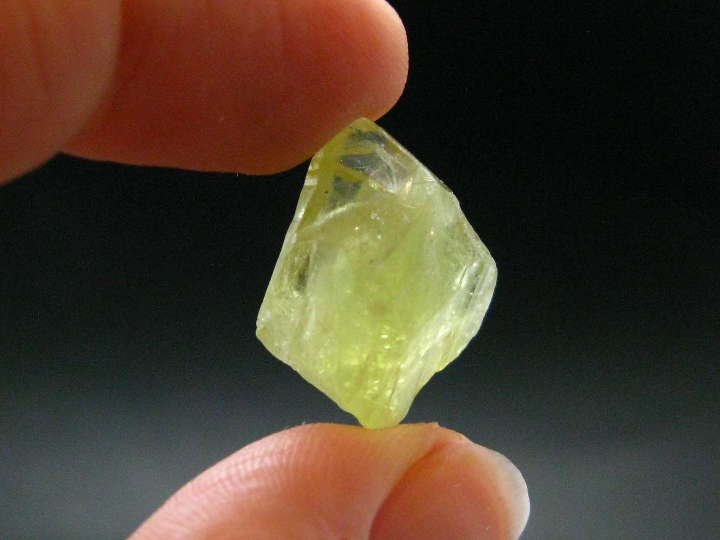 Brazilianite Crystal From Brazil - 0.8" - 3.63 Grams