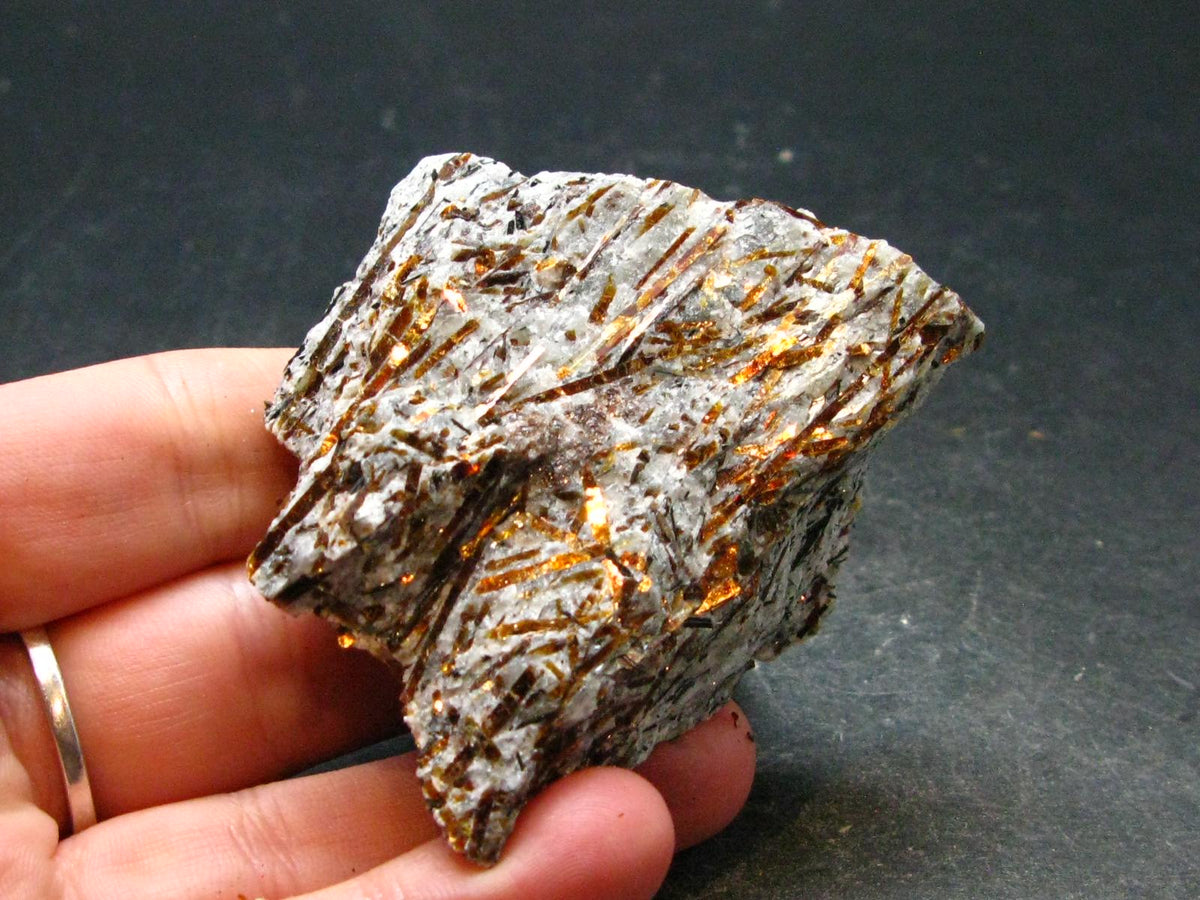 Astrophylite Astrophyllite Cluster From Russia - 2.4" - 65.46 Grams