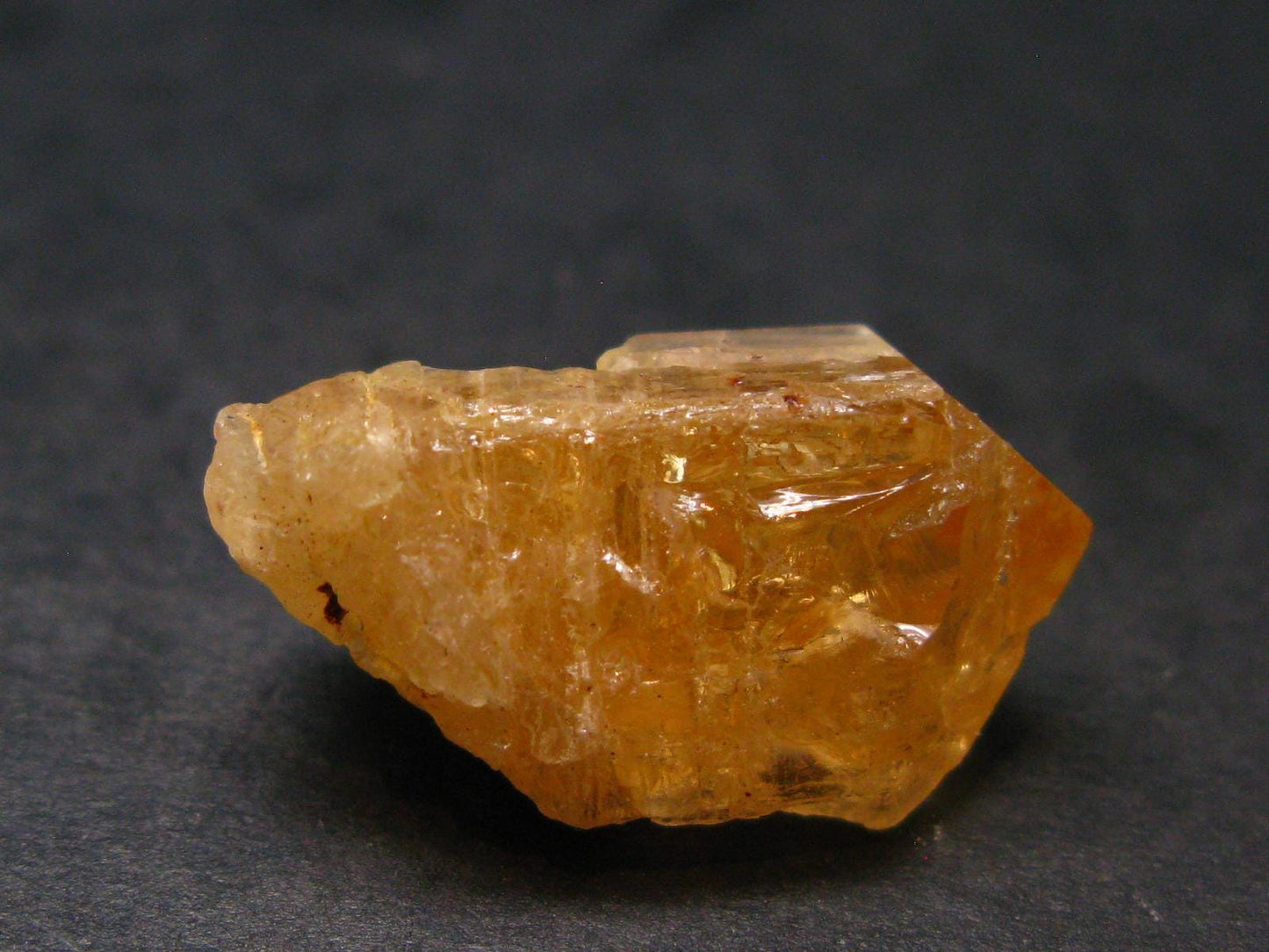 Imperial Topaz Crystal From Brazil - 0.8" - 3.59 Grams