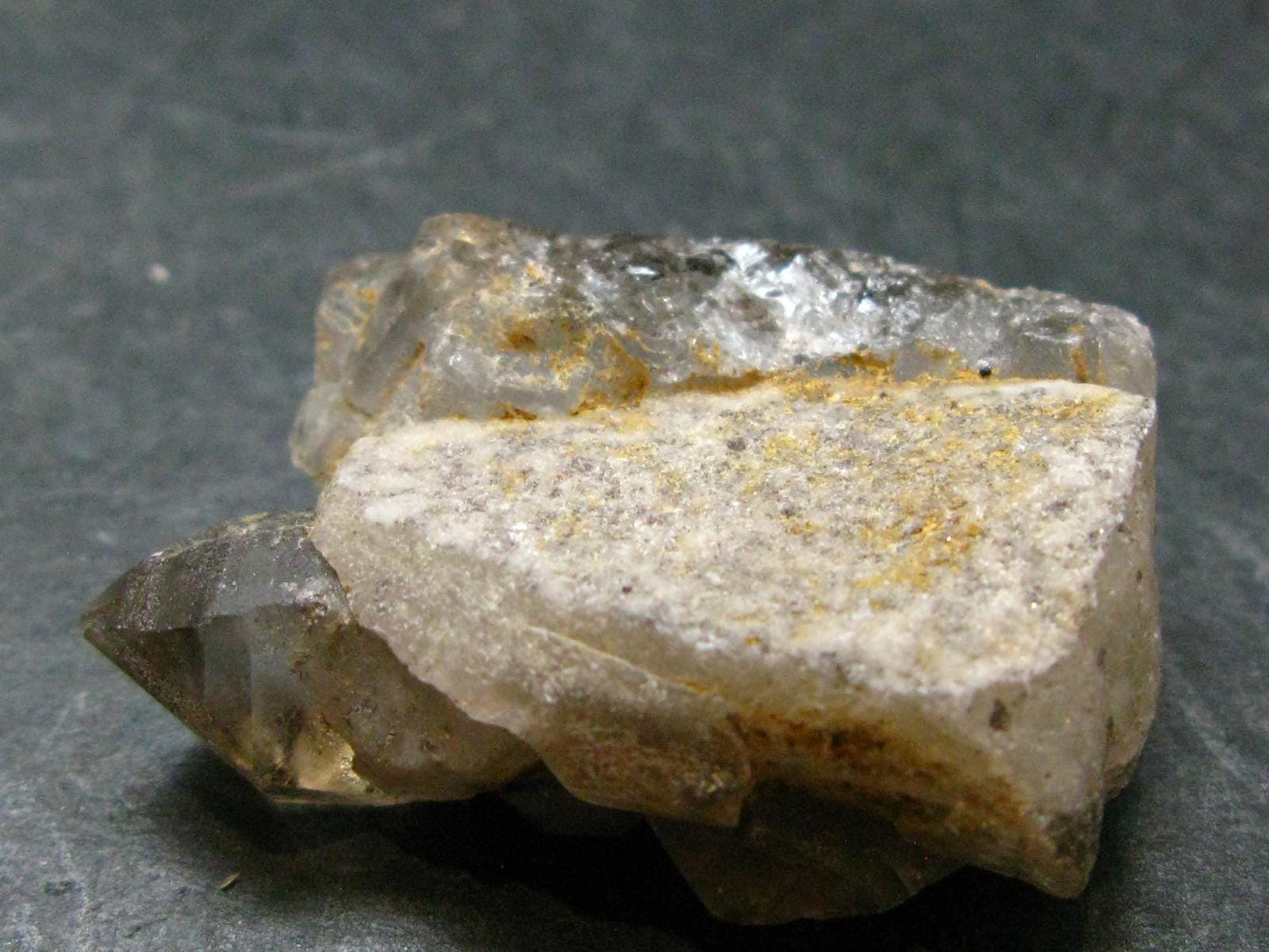 Large DT Elestial Quartz Crystal From Brazil - 1.5"