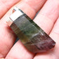 Gem Watermelon Tourmaline Crystal Silver Pendant From Brazil - 1.9" - 13.89 Grams
