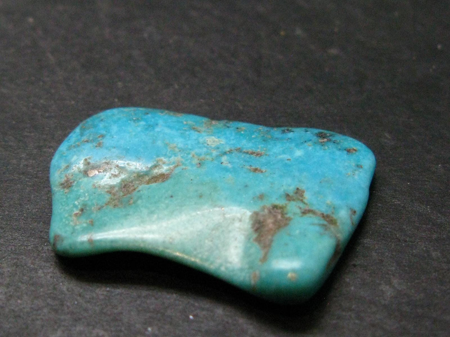 Genuine Polished Turquoise from Arizona, USA - 1.3" - 4.72 Grams