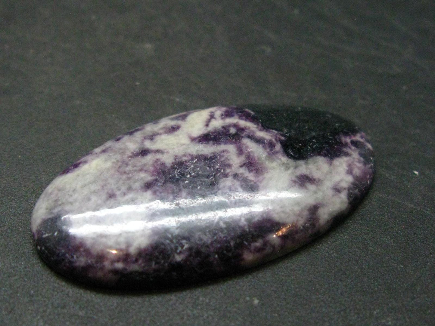 Very Rare Large Kammererite Chrome Clinochlore Cabochon From Turkey - 1.7" - 9.05 Grams