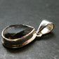Smoky Quartz Crystal Facetted Silver Pendant From China - 1.0" - 3.18 Grams