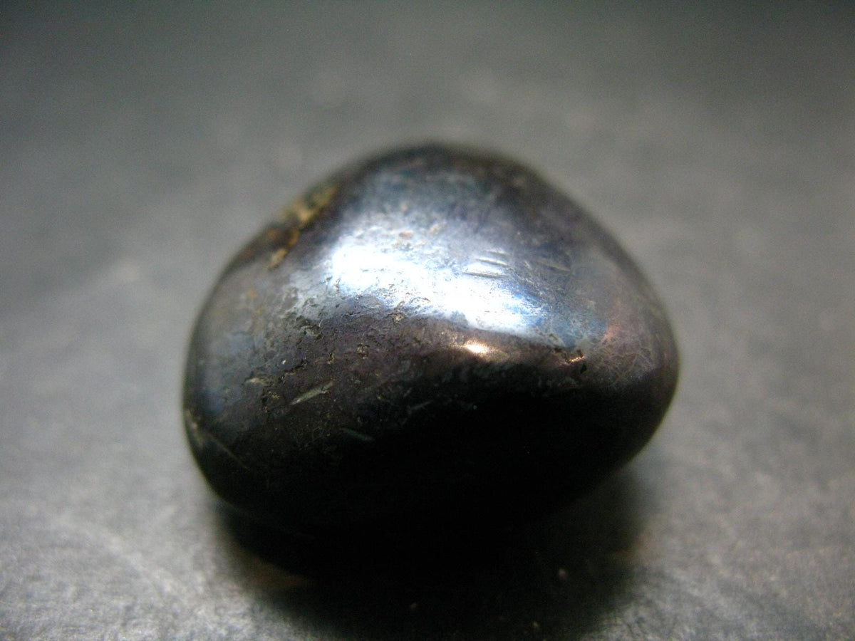 Covelite Covellite Tumbled Stone From Peru - 1.1" - 22.91 Grams
