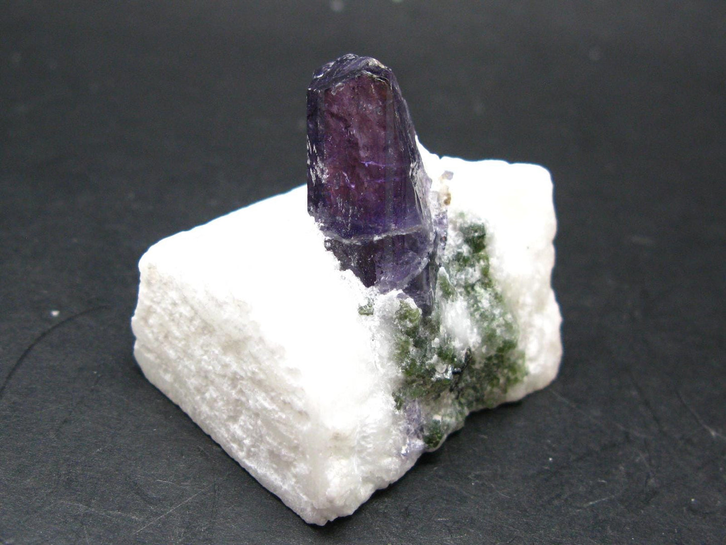 Scapolite Crystal on Matrix From Afghanistan - 1.6" - 62.23 Grams