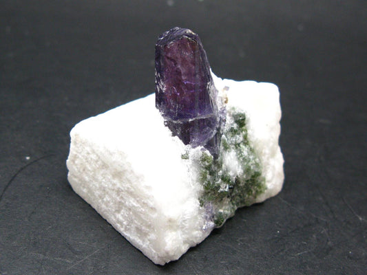 Scapolite Crystal on Matrix From Afghanistan - 1.6" - 62.23 Grams