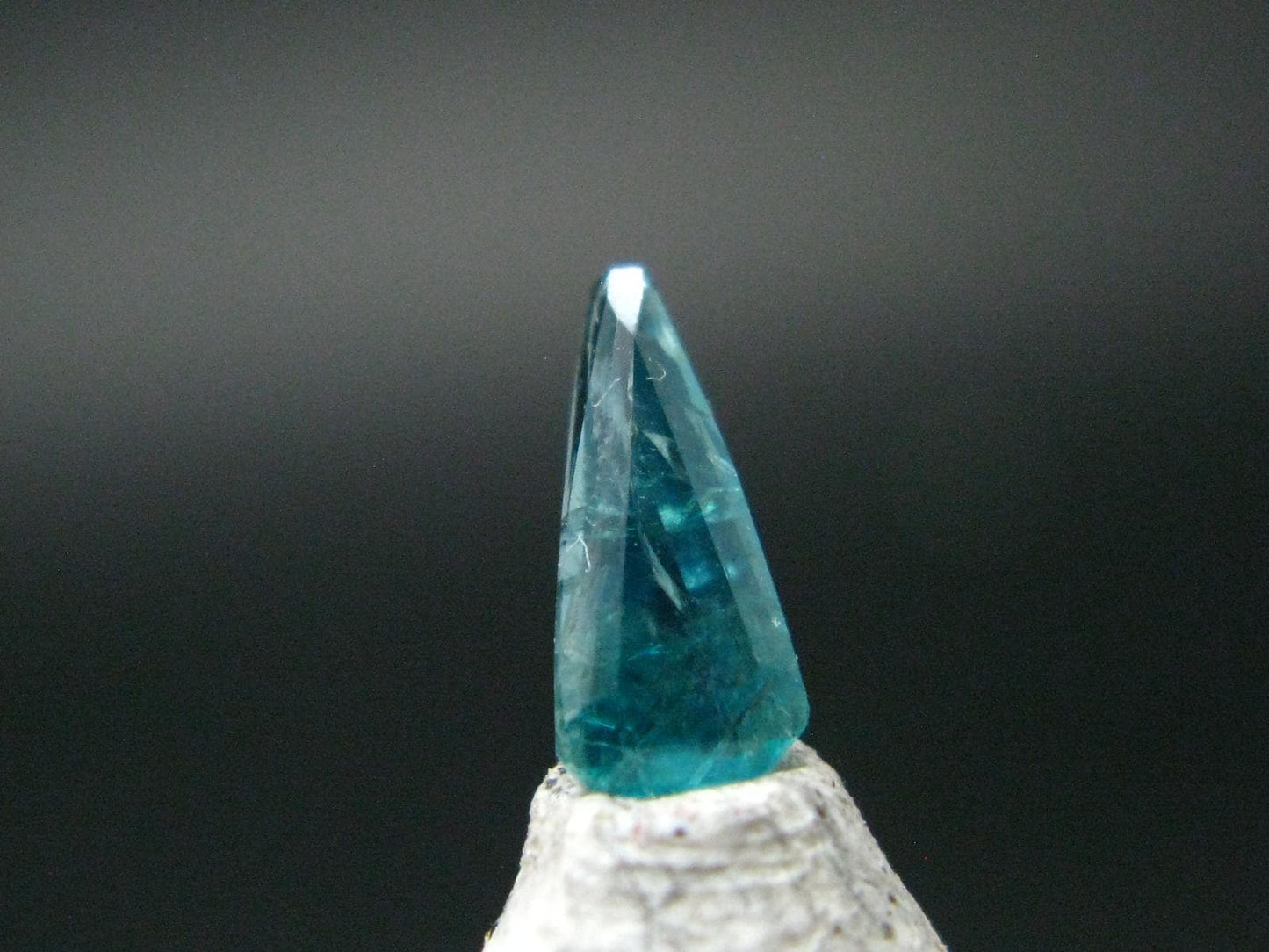 Extremely Rare Grandidierite Cut Stone From Madagascar - 0.35 Carats