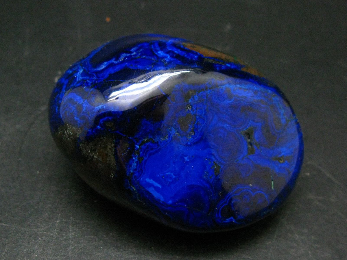 Azurite Crystal Polished Stone From Russia - 2.8" - 211.20 Grams