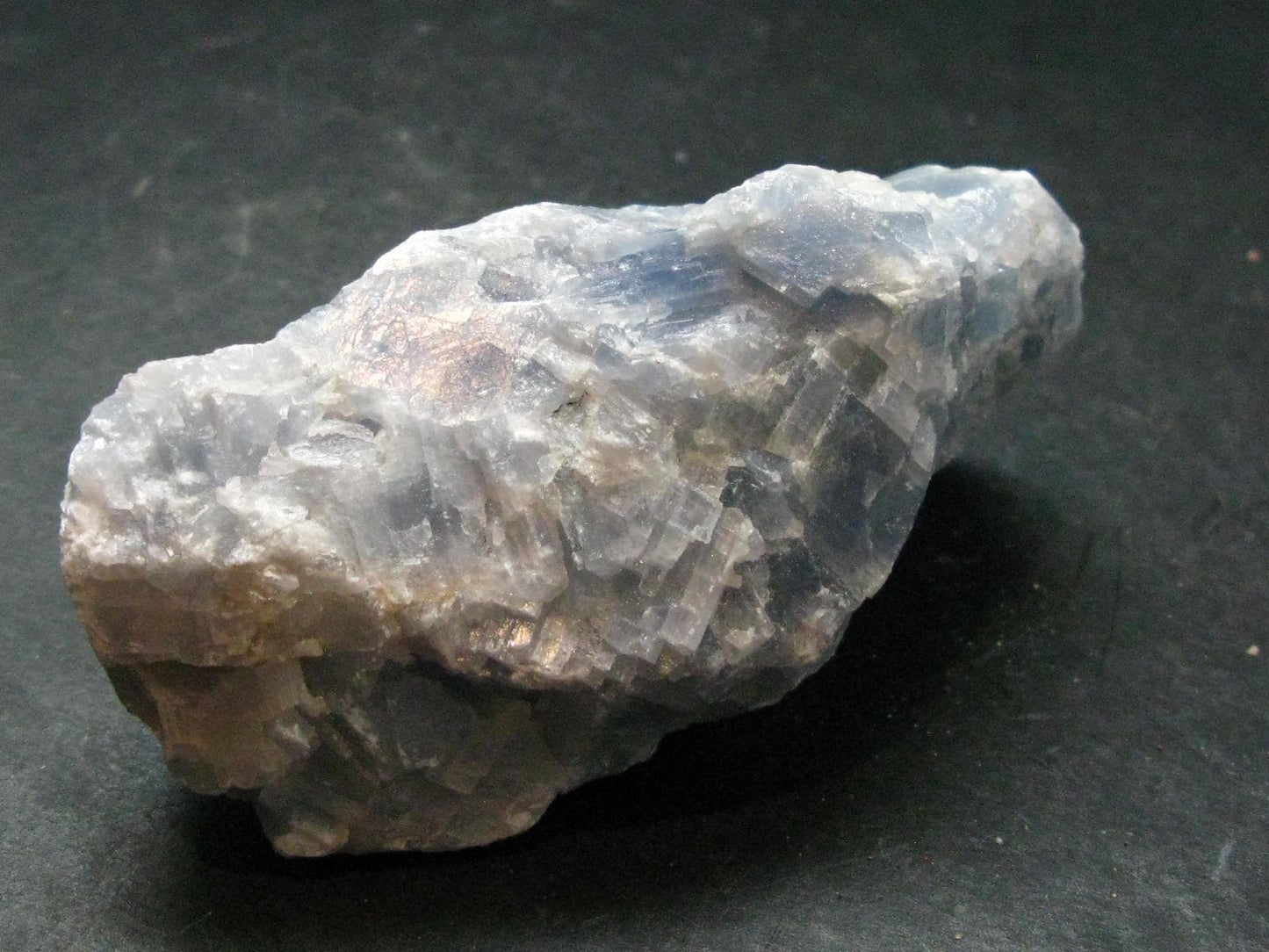 Blue Calcite Crystal from Mexico - 141.88 Grams - 3.0"
