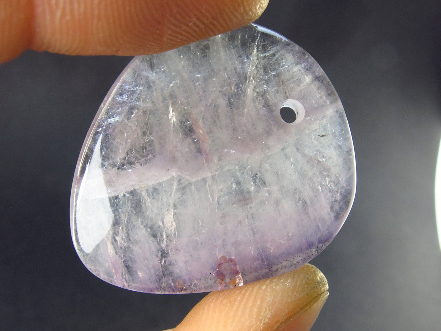 Rare Auralite Super 23 Amethyst Pendant From Canada - 1.3" - 7.0 Grams