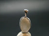 Phenakite Phenacite Crystal Silver Pendant From Russia - 0.7" - 1.26 Grams