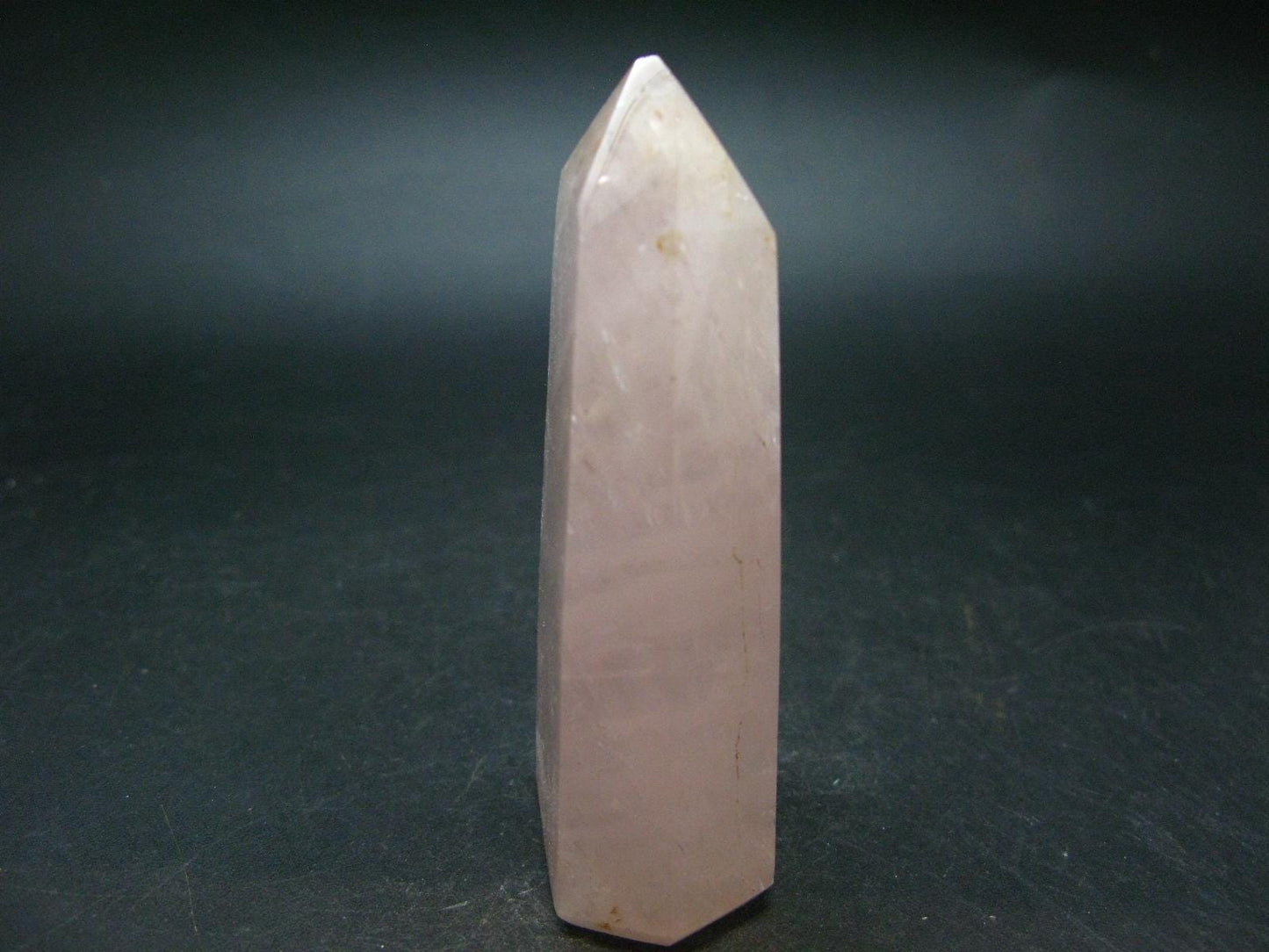 Symbol of Love and Beauty!! Large Rich Pink Rose Quartz Obelisk from Madagascar - 3.2 "