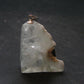Clear Apophylite Apophyllite Crystal Silver Pendant From India - 1.4" - 8.72 Grams