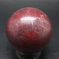 Large Cinnabar Ball Sphere from Spain - 176.6 Grams - 2.0"
