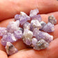 Lot of 25 Gem Purple Apatite Crystals From Pakistan
