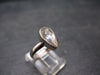 Phenakite Phenacite Crystal Facetted Silver 2.71 Carats Ring From Russia - Size 6 - 2.27 Grams