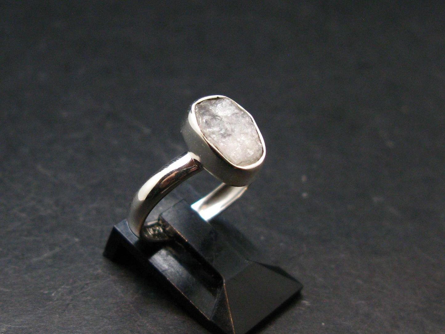 Phenakite Phenacite Sterling Silver Size 6 Ring from Russia - 2.05 Grams
